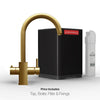 Fohen Fohen Florence Brushed Gold Boiling Water Tap