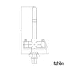 Fohen Focetti | Unfinished Brass | 3-in-1 Instant Boiling Water Tap