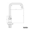 Fohen Fohen Brushed Gold 3-in-1 Instant Boiling Water Taps