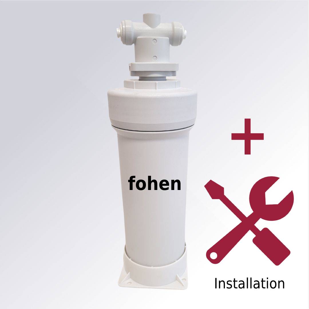 Image of Fohen TK01X-FF303-I Fohen Fantale | Matt Black Instant Boiling Water Tap